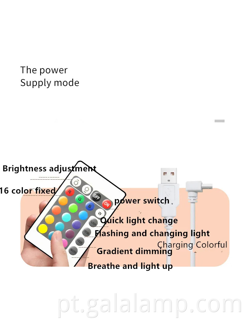 LED de clipe ajustável Cresça luz com recurso de preenchimento versátil